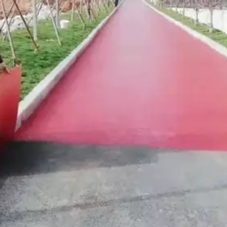 常州​ 彩色路面喷涂翻新是一种低成本